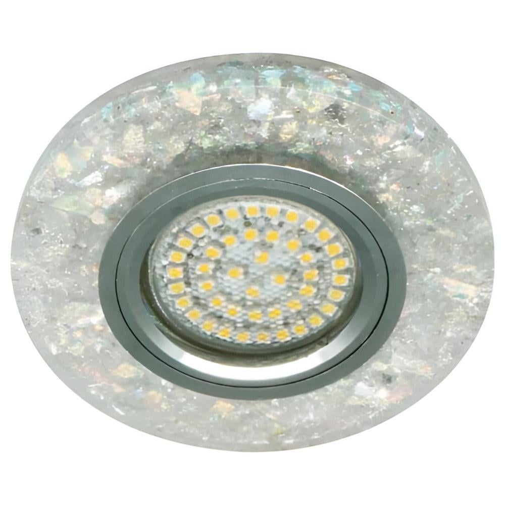 Светильник точечный Lemanso ST155 MR16 10W GU5.3 с подсветкой 3W 4000K Прозрачный (12337)