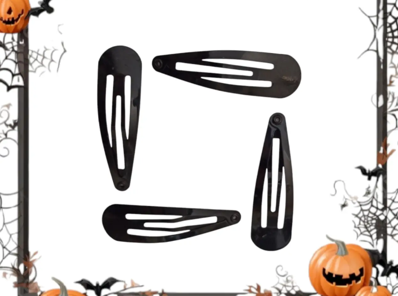 Заколки на Хелловін One size Чорний (703190) - фото 3