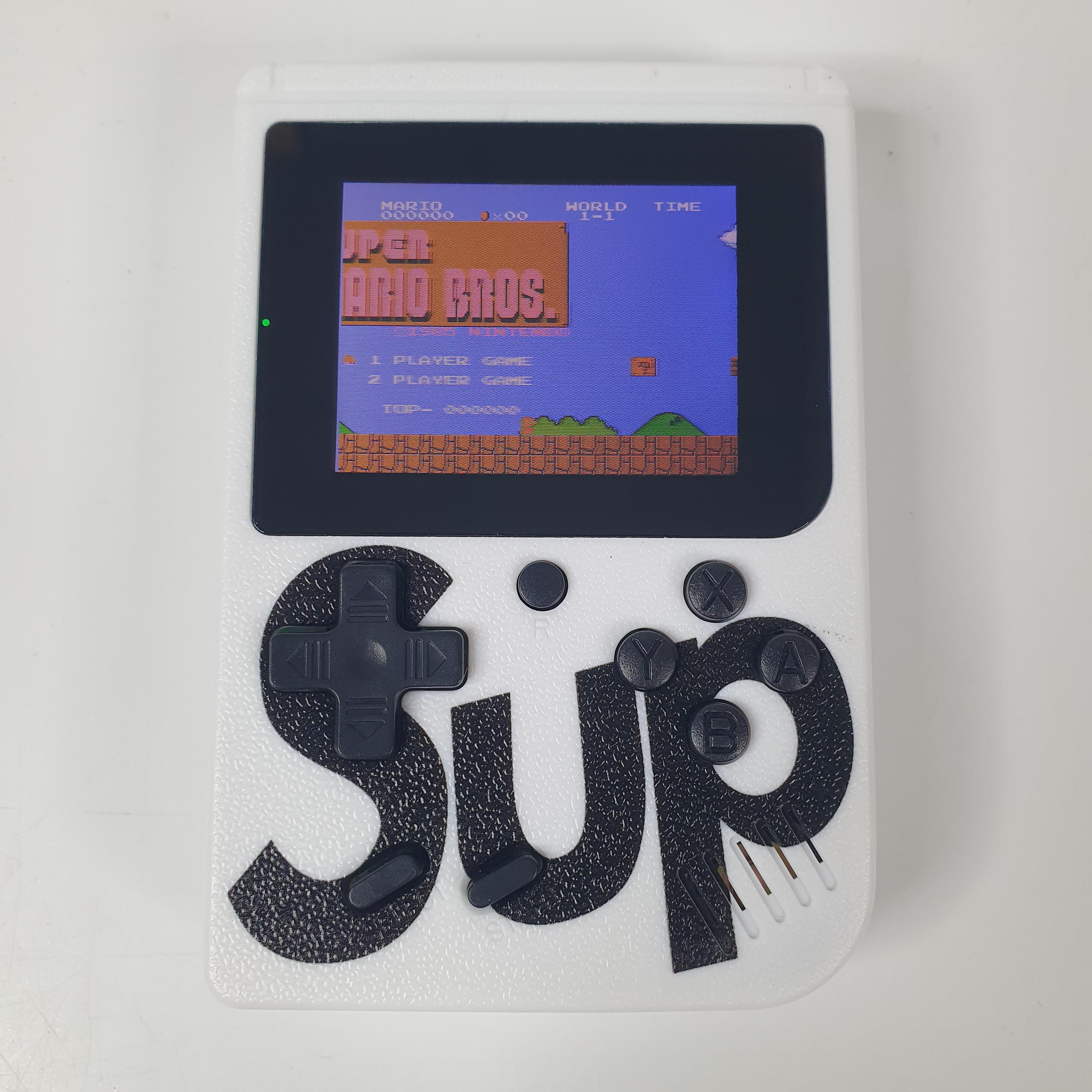 Приставка Retro fc Sup Game Box Dendy RF-400 400 игр с джойстиком Белый с красным