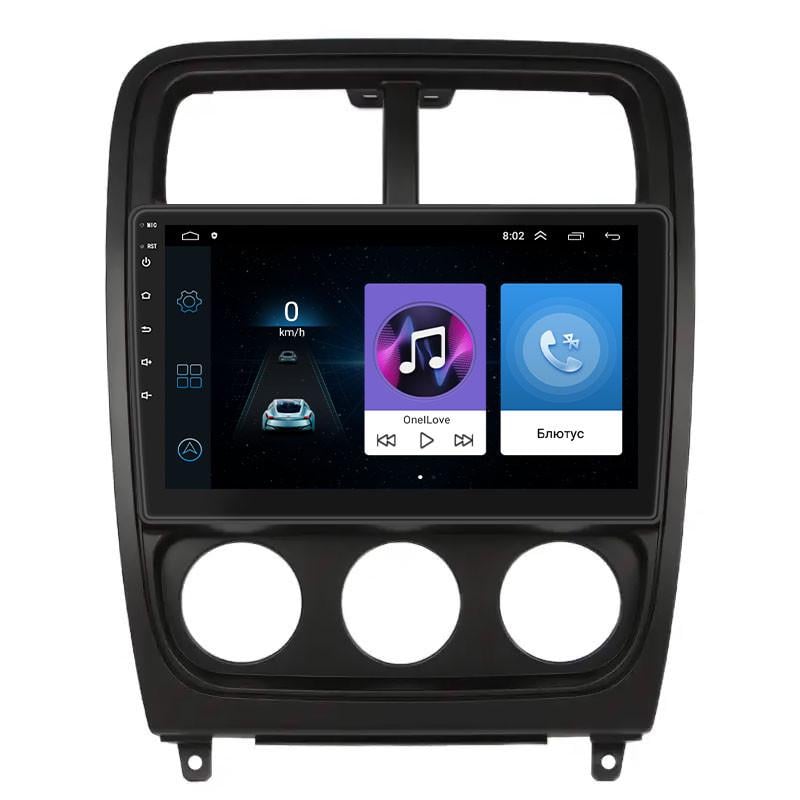 Магнитола штатная Lesko 9" для Dodge Caliber I 2009-2013 1/16 Gb Wi-Fi GPS Base