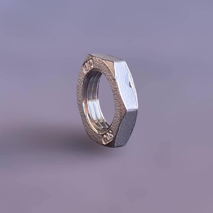 Контргайка різьбова шестигранна AISI304 BSPP DIN 431 ДСТУ 8969-75 нержавіюча сталь DN15 1/2" (29203352) - фото 2 Контргайка різьбова шестигранна AISI304 BSPP DIN 431 ДСТУ 8969-75 нержавіюча сталь DN15 1/2" (29203352) - фото 2