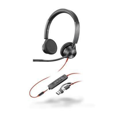 Наушники Poly Poly Blackwire 3325-M USB-A/USB-C Black (8X222AA)