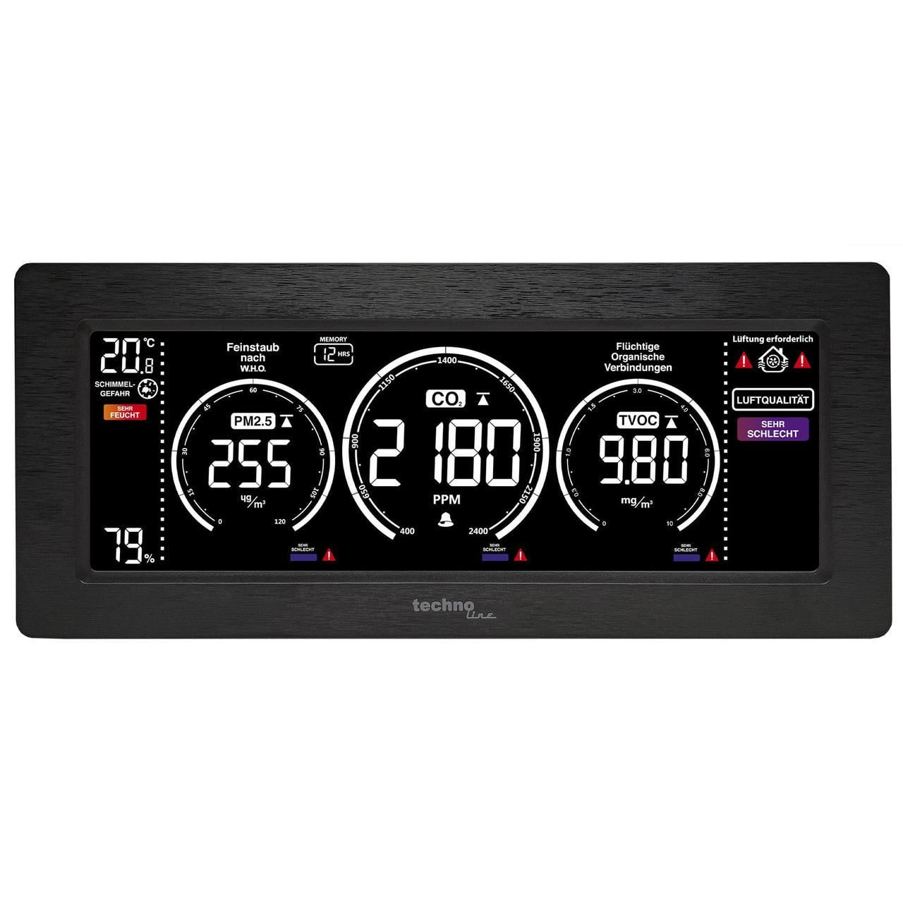 Метеостанция Technoline WL1035 Black (WL1035) - фото 10 Метеостанция Technoline WL1035 Black (WL1035) - фото 10
