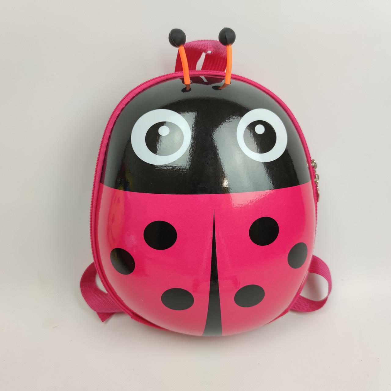 Рюкзак детский Божья коровка Малиновый (SW-0000026012)