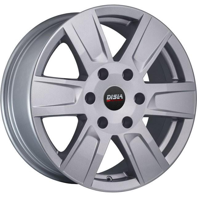 Диск литий DISLA Cyclone 7.5x17 5x130 ET50 DIA71.6 Silver (1001320612)
