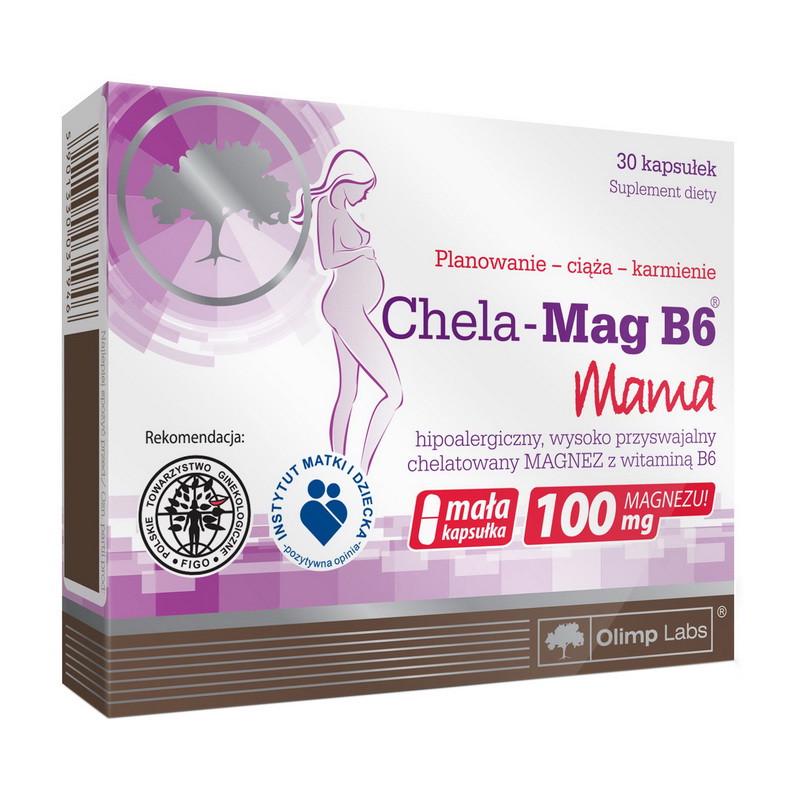 Магний и витамин B6 Olimp Chela-Mag B6 Mama 30 капс. (18089-01)