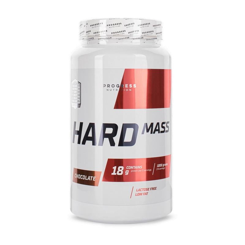 Гейнер Progress Nutrition Hard Mass Lactose Free 1 кг Ваниль (21831-01)