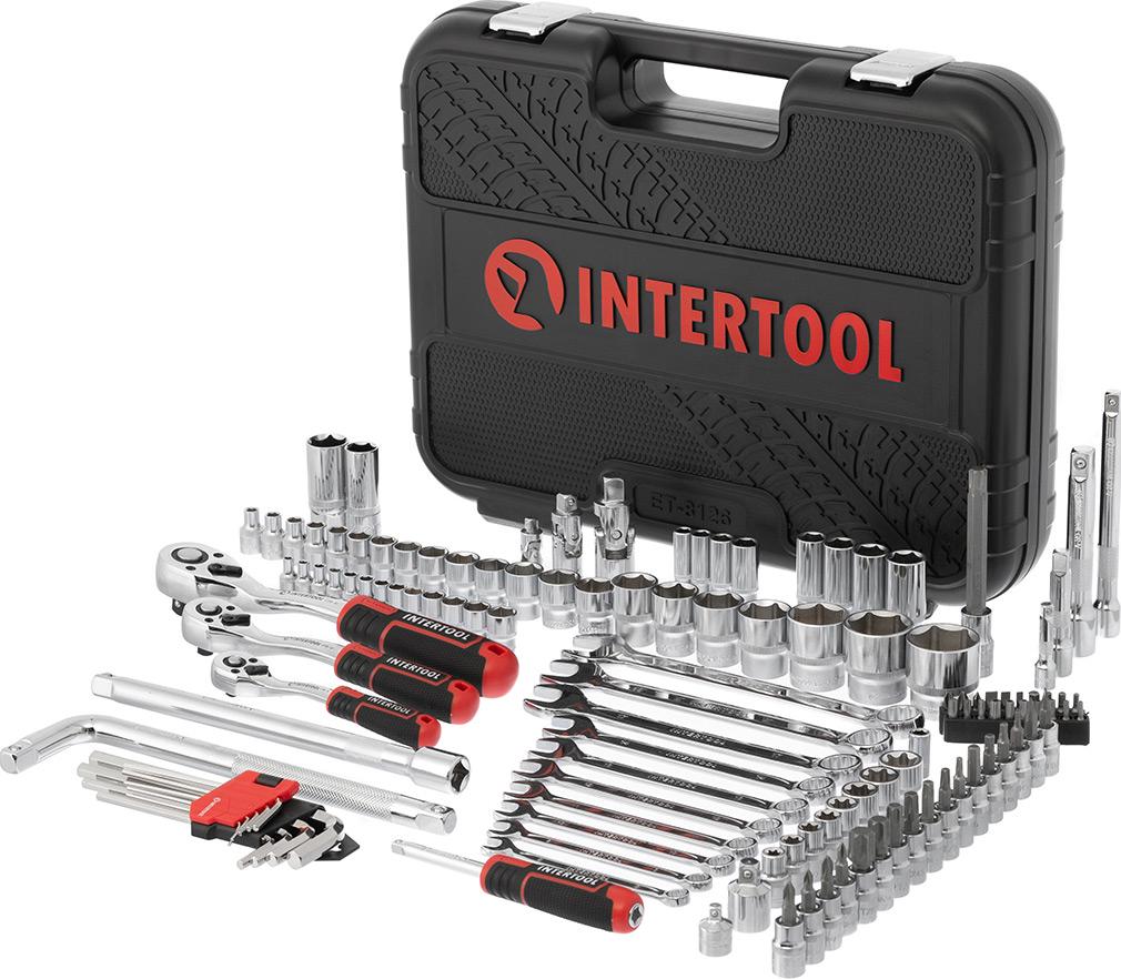 Набір інструментів Intertool 126 шт. (ET-8126) - фото 3 Набір інструментів Intertool 126 шт. (ET-8126) - фото 3