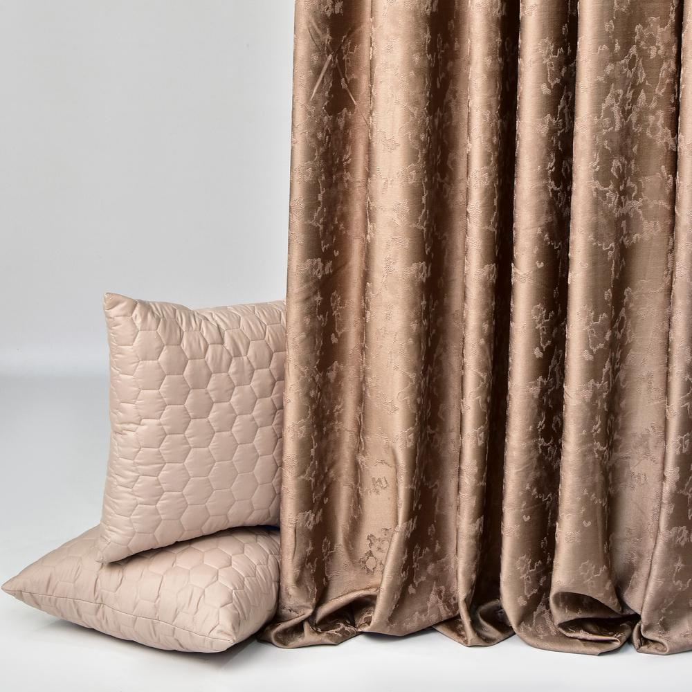 Тканина портьєна жакардова Тіна V-4501 245 гр/м2 290 см Какао (27063) - фото 3 Тканина портьєна жакардова Тіна V-4501 245 гр/м2 290 см Какао (27063) - фото 3