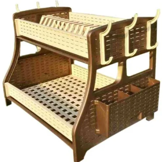 Сушка для посуды Irak Plastik 60025 Galaxy Gold (NA004844)