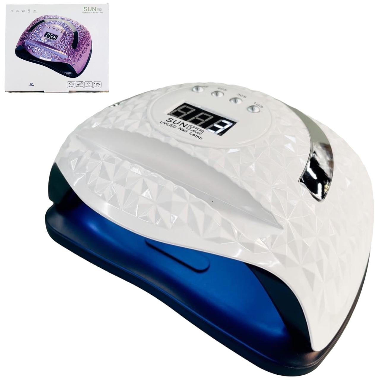 Лампа UV/LED SUN Y22 для сушки любых покрытий с подставкой для телефона 288 Вт Белый