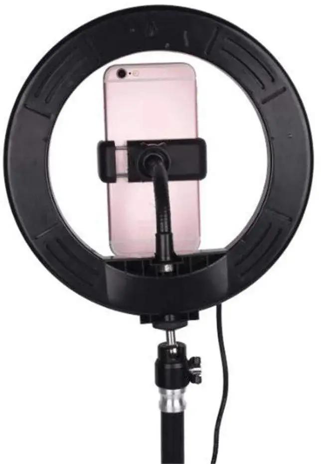 Кольцевая лампа Ring Fill Light ZD666 26 см с держателем телефона (4459) - фото 5