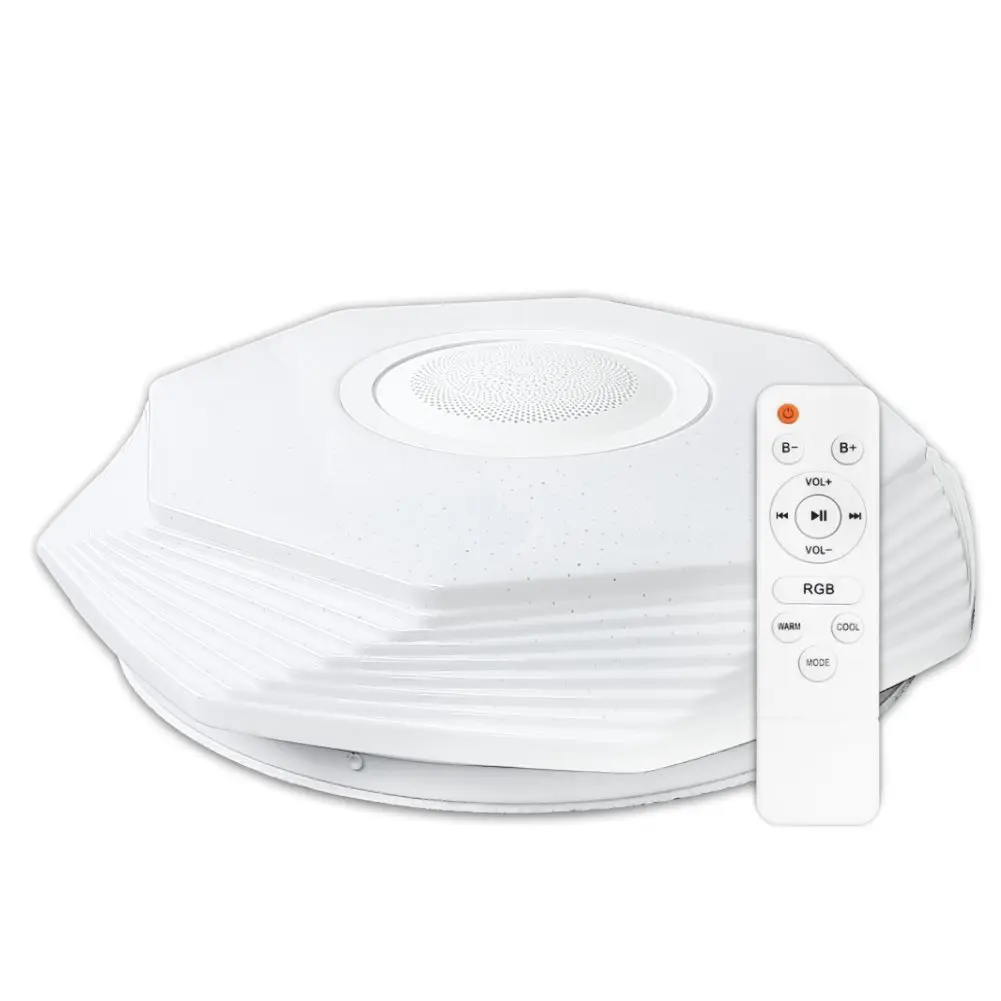 Светильник светодиодный Biom SMART SML-R46-70-M-RGB 3000-6000K 70 Вт с Д/К музыкой BT APP (00-00023958)