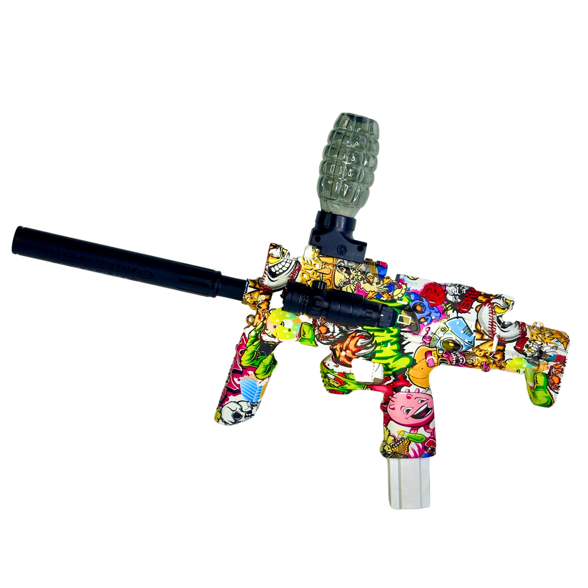 Детский автомат MP7 на гелевых шариках аккумуляторный (HGW-137-6)