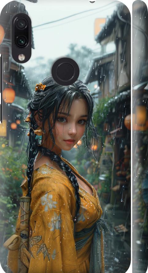 Чехол на Xiaomi Redmi Note 7 Anime-girl (6133m-1639-42517)