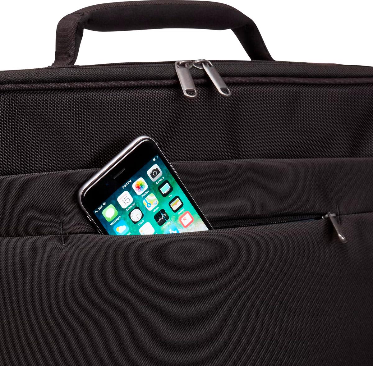Сумка для ноутбука Case Logic Advantage Clamshell Bag 17.3" ADVB-117 Black (3203991) - фото 6 Сумка для ноутбука Case Logic Advantage Clamshell Bag 17.3" ADVB-117 Black (3203991) - фото 6