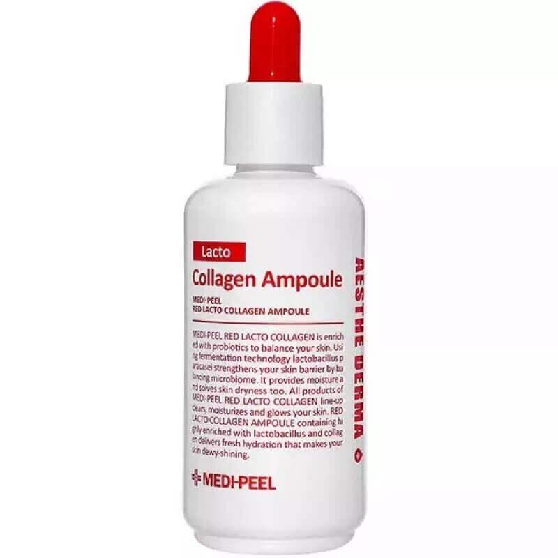 Сыворотка Medi Peel Red Racto Collagen Ampoule омолаживающая с лактобактериями и коллагеном 50 мл