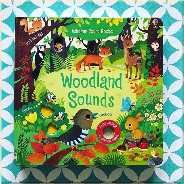 Книга Usborne "Woodland Sounds" Sam Taplin (ISBN:9781474936811) - фото 2