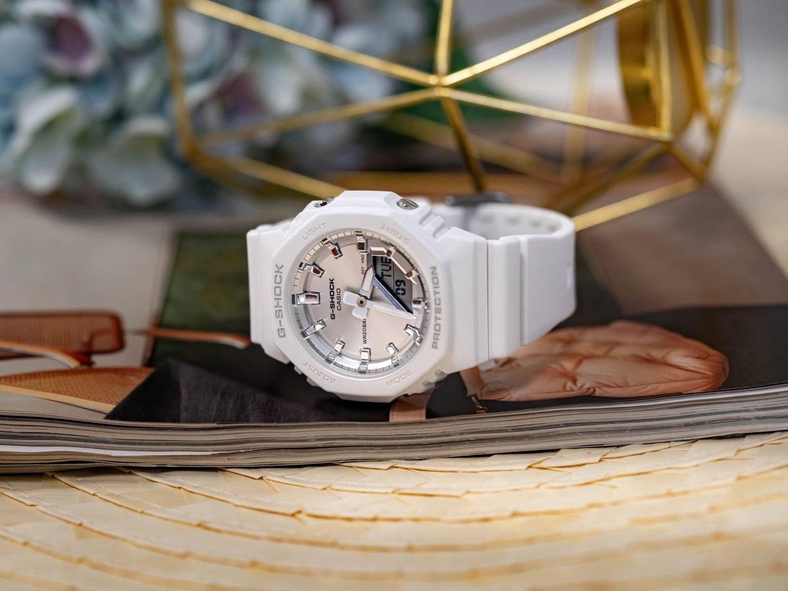 Часы Casio G-SHOCK GMA-P2100VA-7AER Soak Up The Shimmer (7772) - фото 2 Часы Casio G-SHOCK GMA-P2100VA-7AER Soak Up The Shimmer (7772) - фото 2