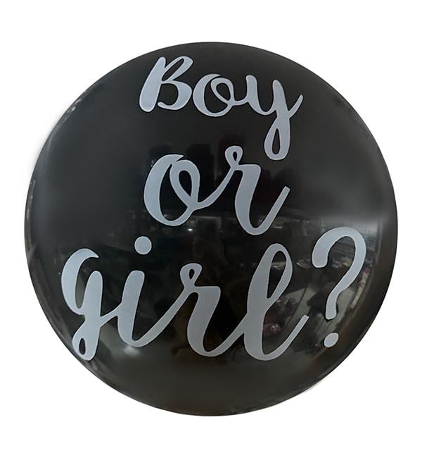 Воздушный шар Boy or Girl 85 см (10196)
