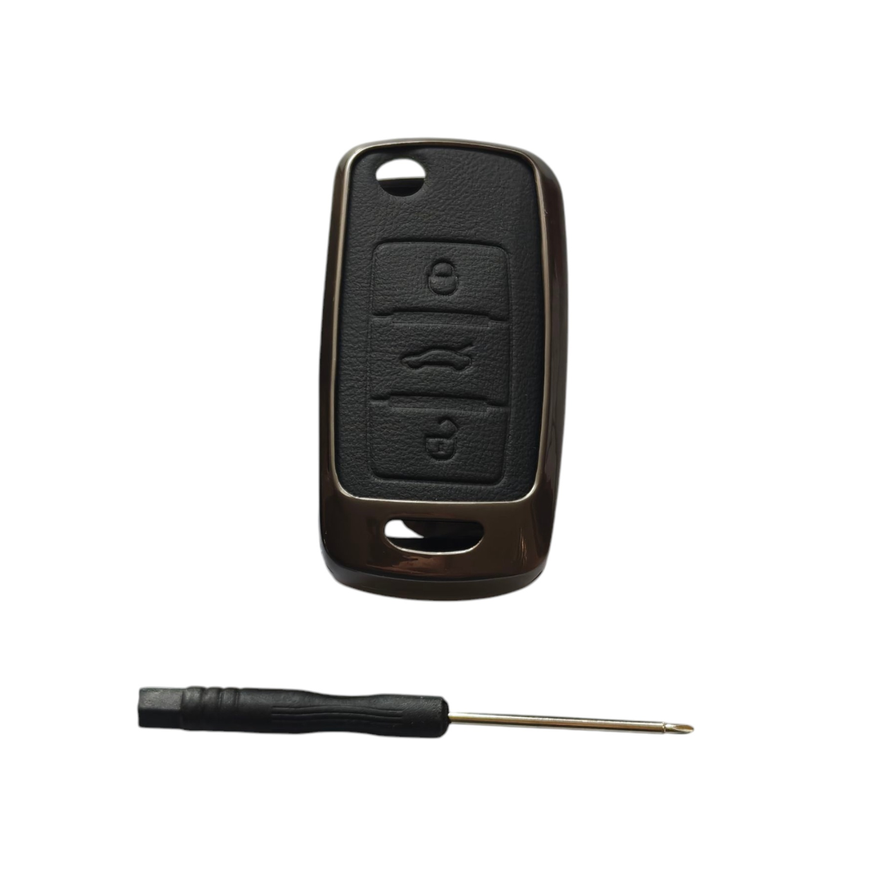 Чехол для ключа Volkswagen металлический (2529417413) Чехол для ключа Volkswagen металлический (2529417413)