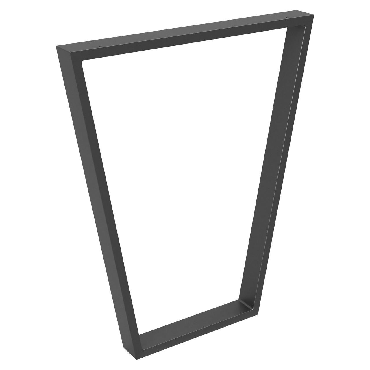 Опора для стола из металла 600х60 мм H 730 мм Черный (1044) - фото 2 Опора для стола из металла 600х60 мм H 730 мм Черный (1044) - фото 2