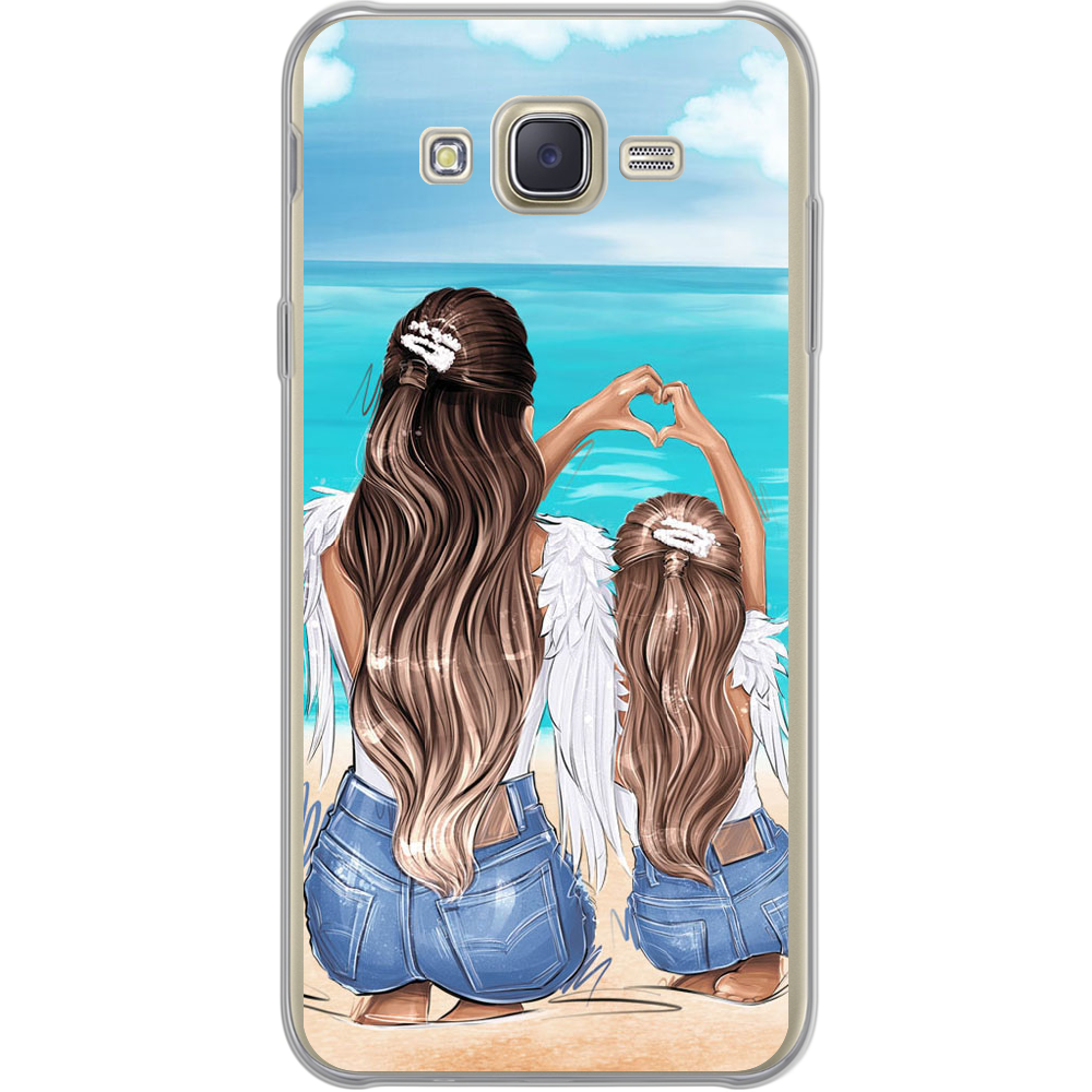 Чохол BoxFace Samsung J700H Galaxy J7 Family Vacation Прозорий силікон (24496-up2380-24496)