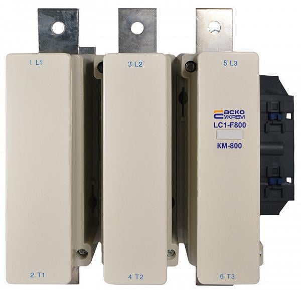 Контактор магнитный АСКО КМ-800 LC1-F800 M7 220V (A0040020018)