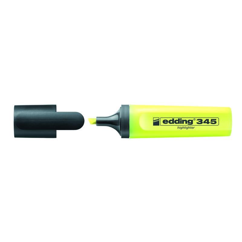 Текст-маркер Highlighter e-345 Edding Жовтий (24118773) - фото 1 Текст-маркер Highlighter e-345 Edding Жовтий (24118773) - фото 1