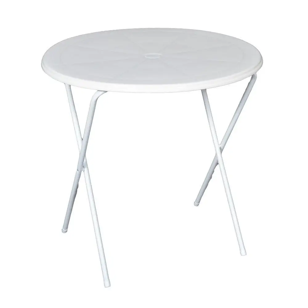 Cтіл туристичний OLER Topaz 65 см Білий - фото 1