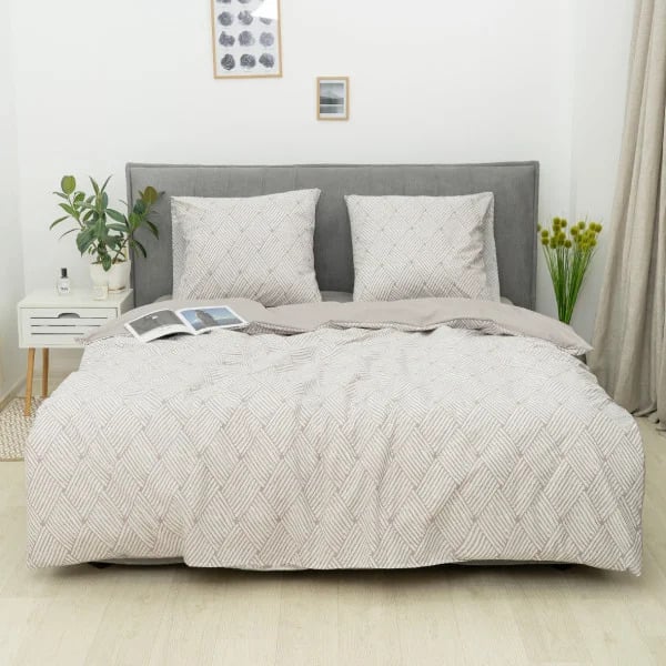 Комплект постільної білизни Viluta 25381 двоспальний ранфорс бавовна