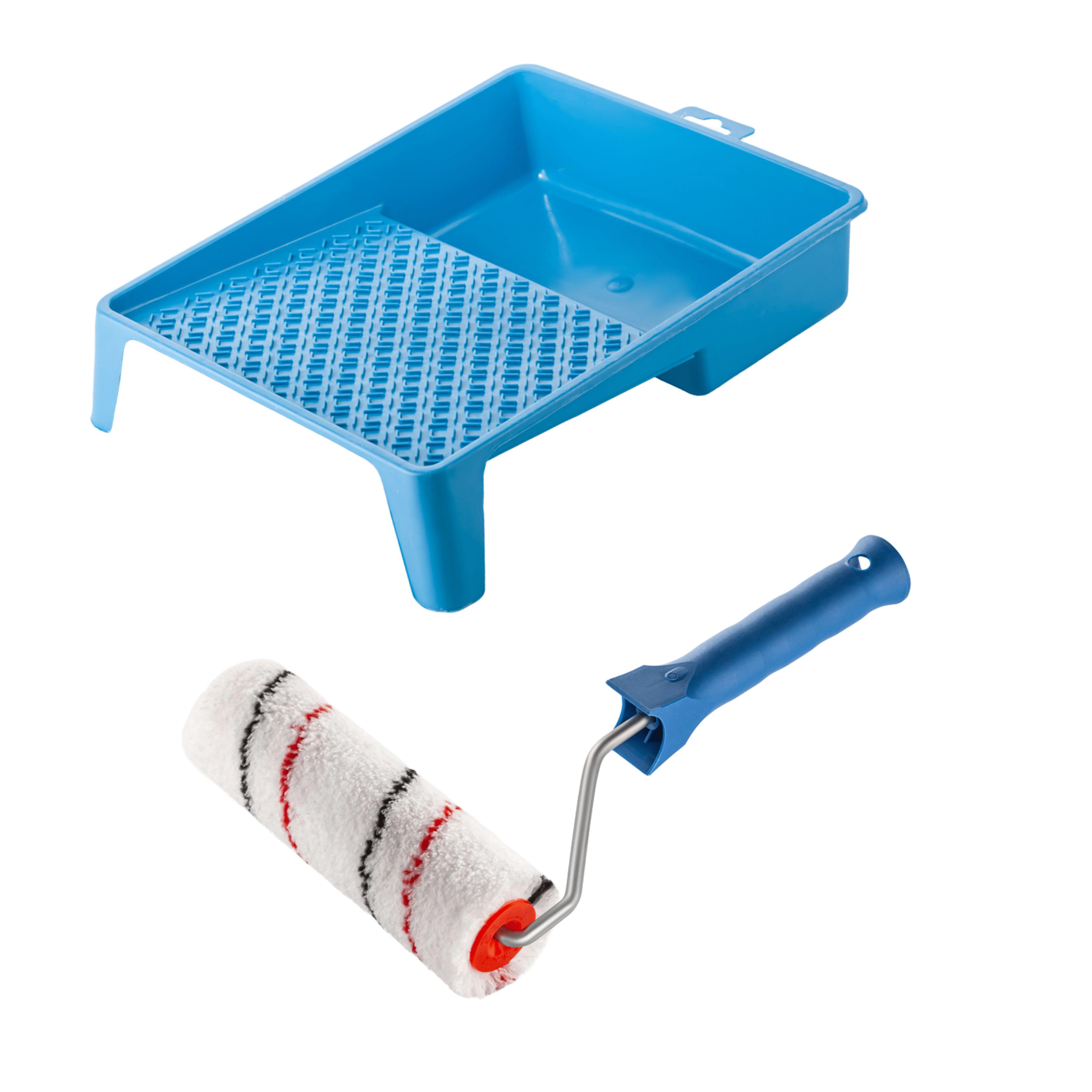 Валик Микрофибра 150х30 мм с ручкой и ванночка (770-284)