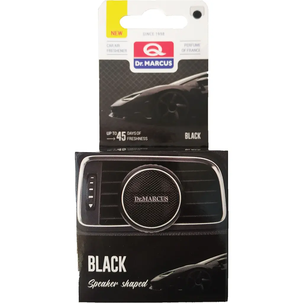 Ароматизатор Dr. Marcus Speaker Shaped 50 на дефлектор Черный 10 г (083527)
