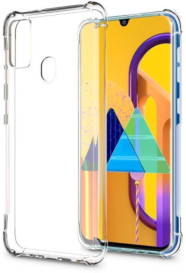 Прозрачный чехол Ultra Air для OneCam Samsung Galaxy M21 M215 (усиленный углами) (14217)