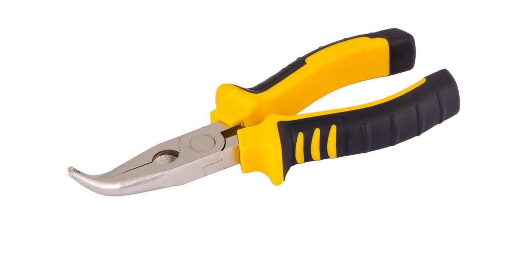 Щипцы гнутые Mastertool С55 HRC 45 50 160 мм (23-3160)