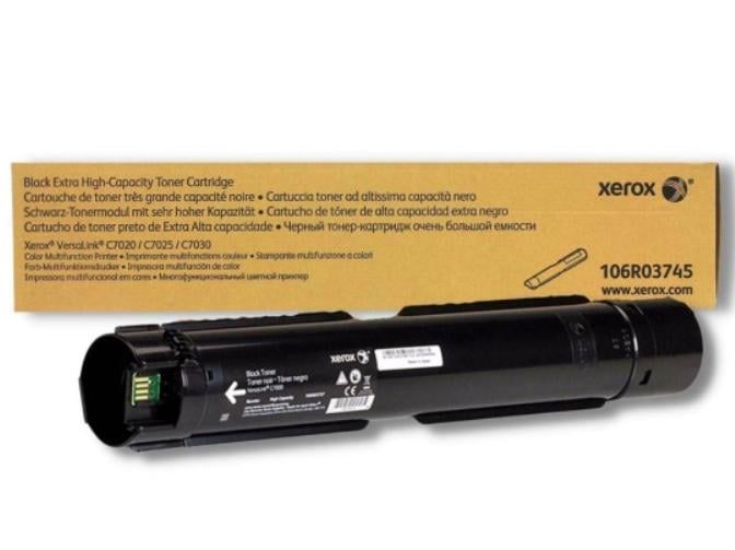 Картридж Xerox 106R03745 для принтеров VersaLink C7020-7030 23600 страниц Черный (591762)