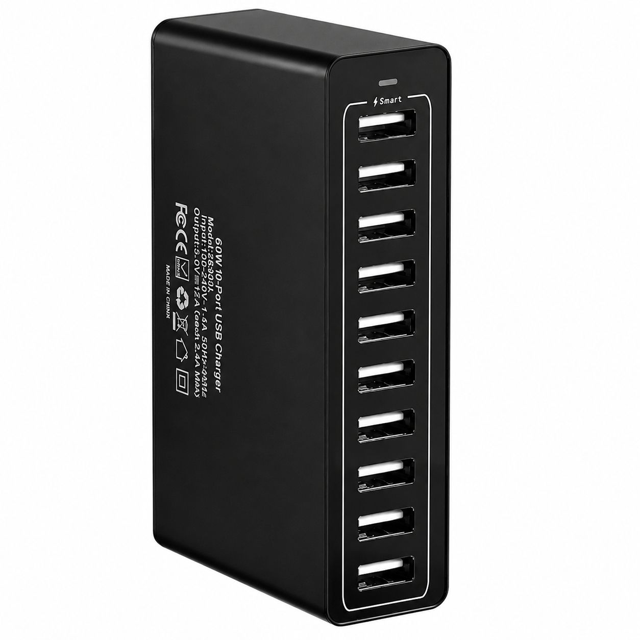 Зарядная станция USB 10 портов 60 Вт (35122570)
