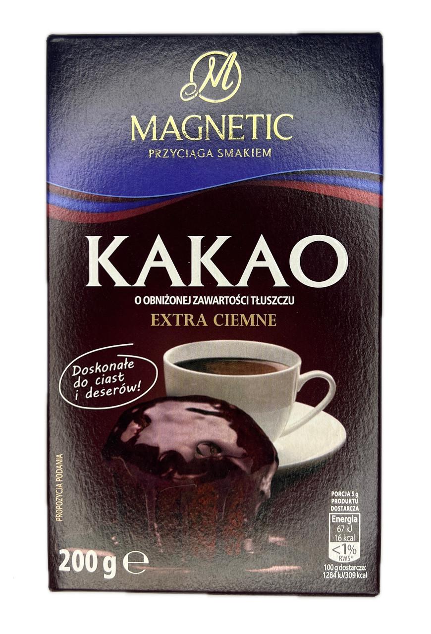 Какао экстра темное Magnetic 200 г