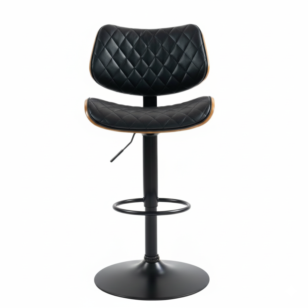 Барний стілець MORA обертовий Black (30653711) - фото 5