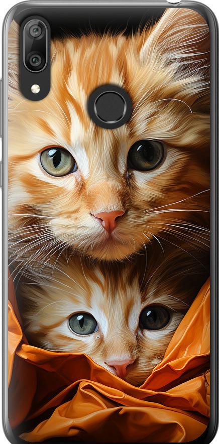 Чехол на Huawei Y7 2019 Котики 2 (5664u-1638-42517) Чехол на Huawei Y7 2019 Котики 2 (5664u-1638-42517)