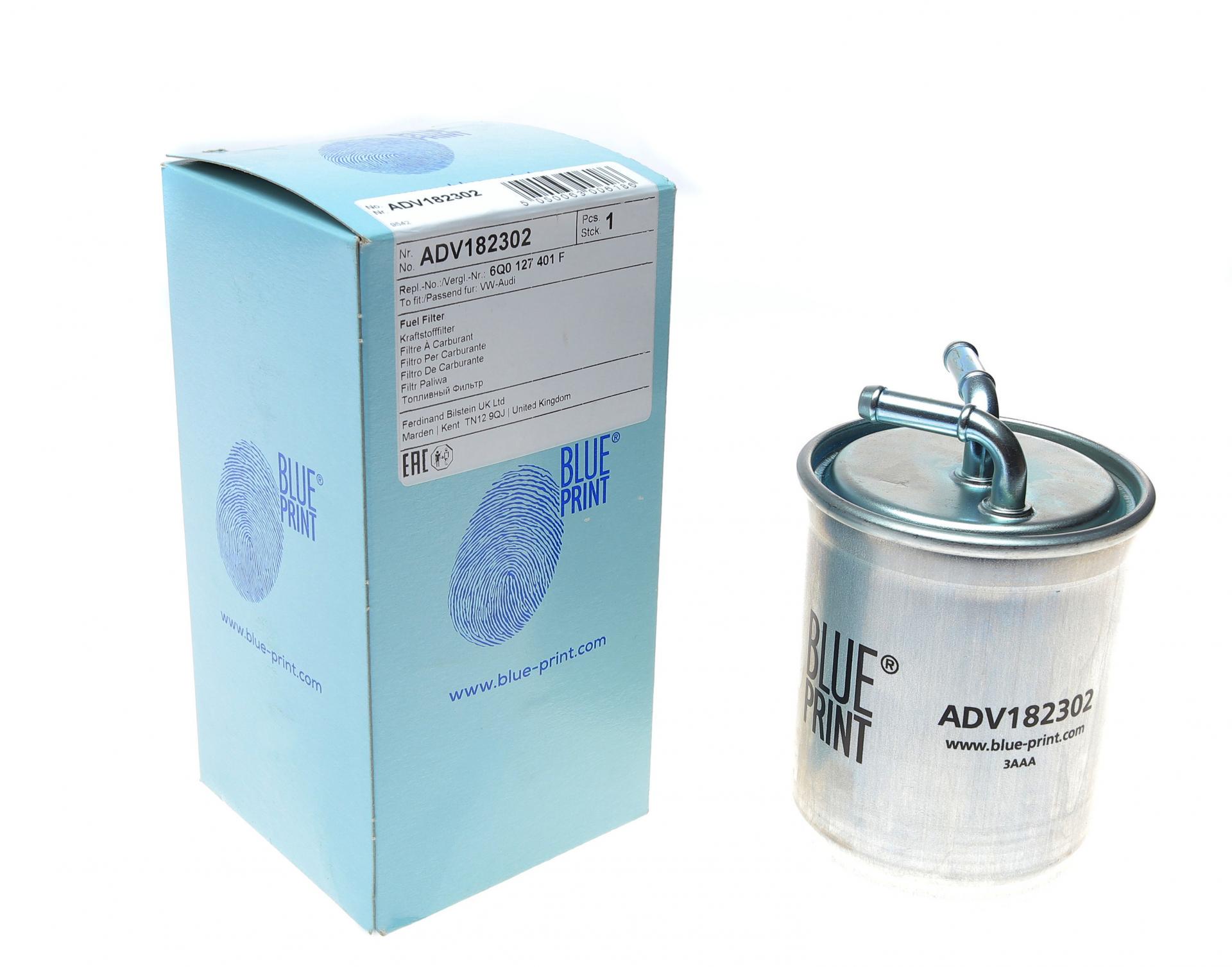 Фильтр топливный BLUE PRINT для Skoda Fabia/Roomster/VW Polo 1,4/1,6TDI 05- (ADV182302)