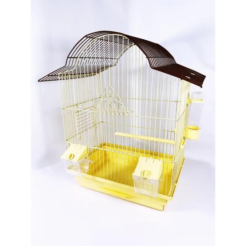 Клетка для волнистых попугаев Лорі Капучино 33х23х49,5 см Желтый (A-003917)