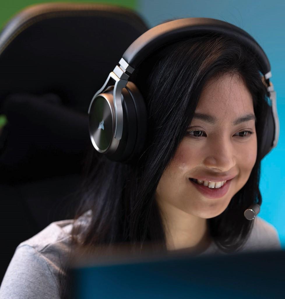 Наушники Corsair Virtuoso RGB Wireless Black (21042432) - фото 8 Наушники Corsair Virtuoso RGB Wireless Black (21042432) - фото 8