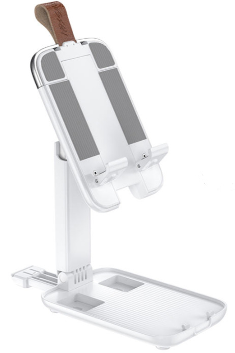 Тримач для телефонів та планшетів HOCO S28, білий Тримач для телефонів та планшетів HOCO S28, білий