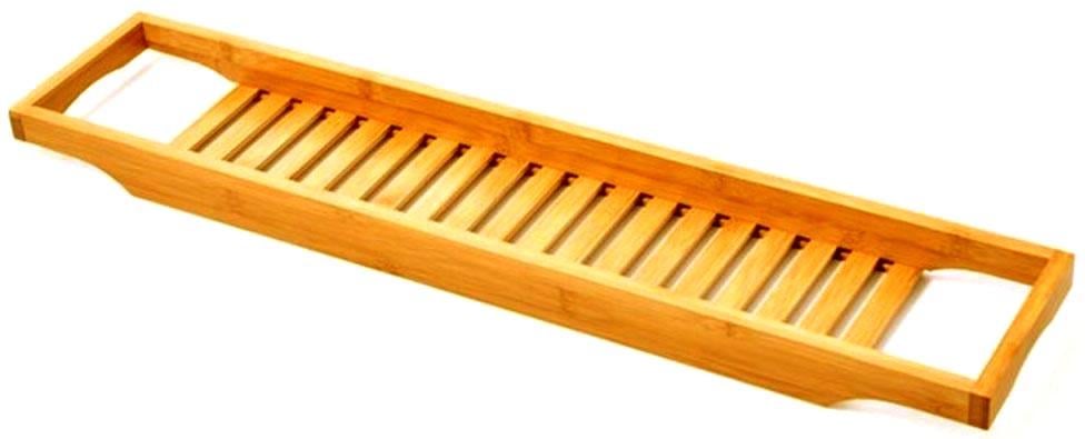 Столик-полка для ванной из дерева Саламия Карри (СДВ-002303)