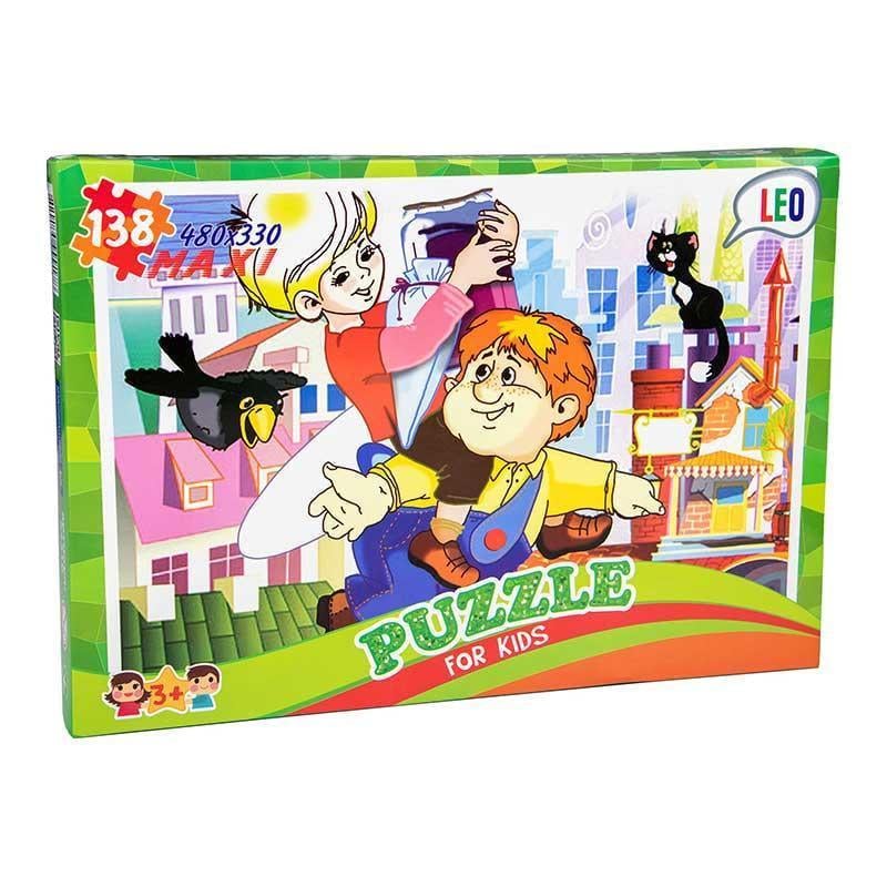 Пазлы Лео Малыш и карлсон 138 эл. (22310)