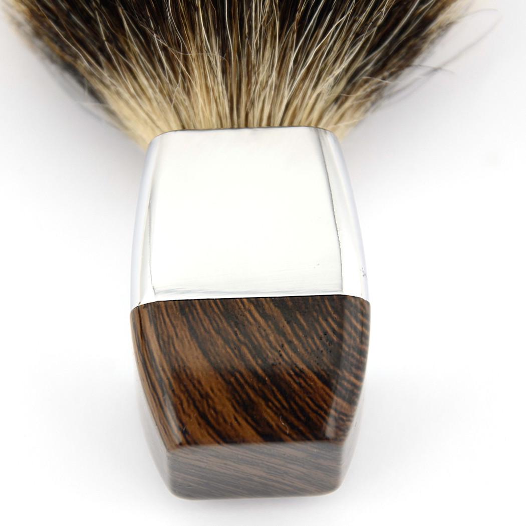 Помазок для бритья с барсучьим ворсом 103х23 мм - фото 4