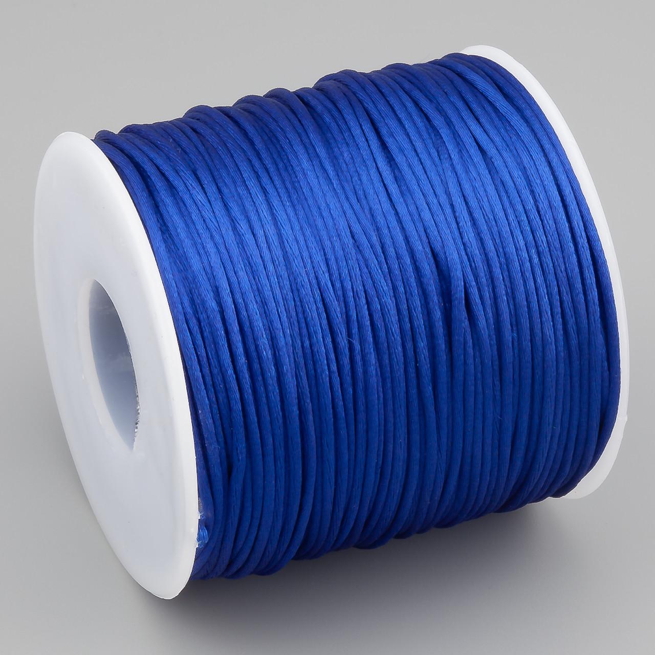 Шнур атласный Шамбала 1,5 мм 70 м Синий (ША1570а14)