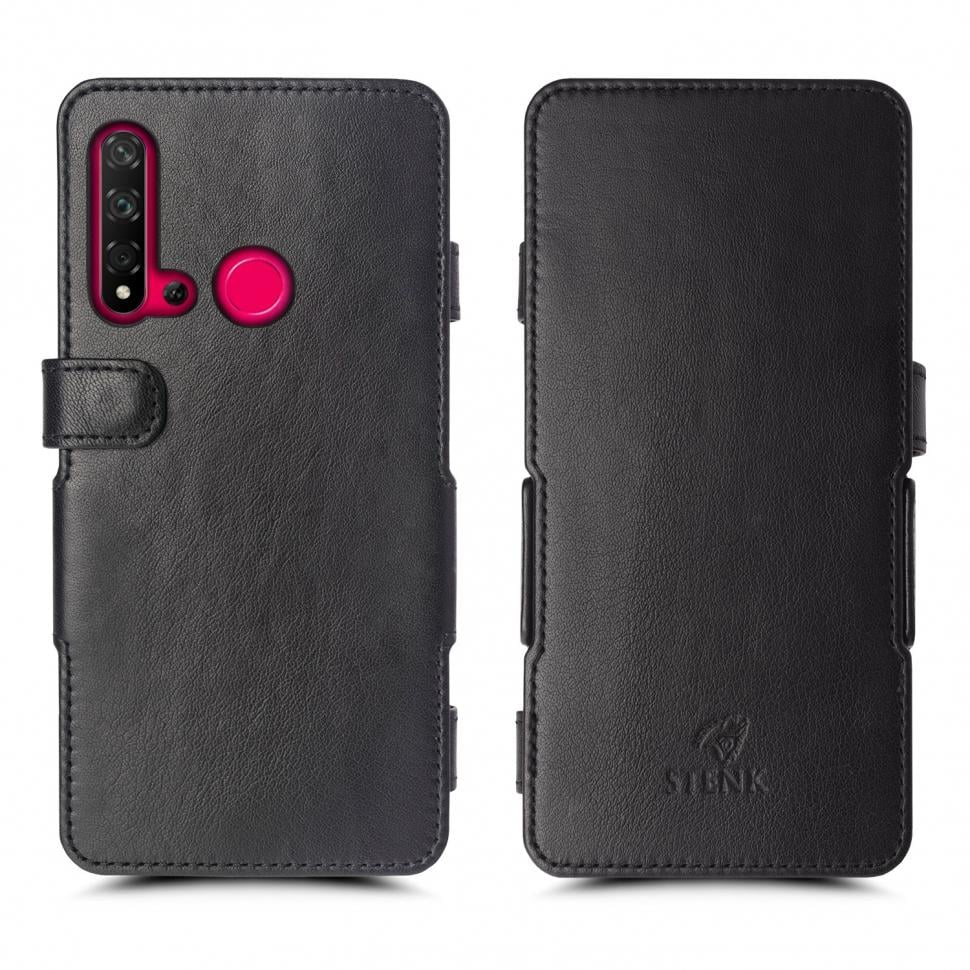 Чехол книжка Stenk Prime для Huawei P20 Lite (2019) Черный (66331)