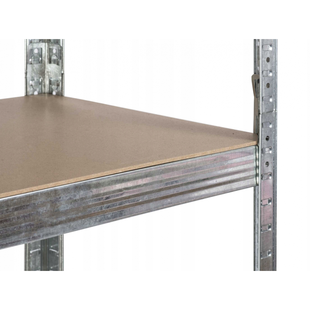 Стелаж металевий Bonro G2211 для кладовки комори підвалу 6 полиць 220х110х50 см (42401123) - фото 5 Стелаж металевий Bonro G2211 для кладовки комори підвалу 6 полиць 220х110х50 см (42401123) - фото 5